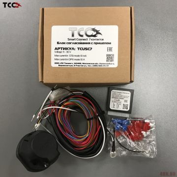 Блок согласования Smart-Connect 7 контактов с отключением парктроника № TCUSC7P
