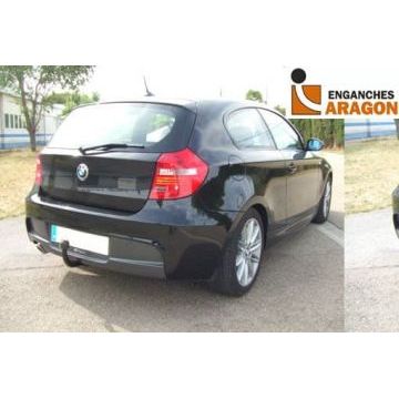 Фаркоп Aragon быстросъемный для BMW 1-Серия (E81/82/87/88) купе, кабрио, хэтчбек 3дв., 5дв. (2004-2011) № E0804AM