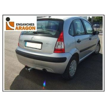 Фаркоп Aragon быстросъемный для Citroen C3 (2010-2013) № E1218CS