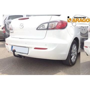 Фаркоп Aragon быстросъемный для Mazda 3 седан (2009-2013) № E4008AS