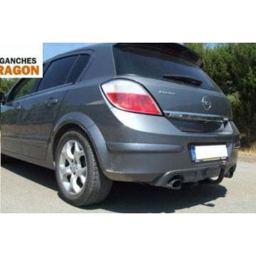 Фаркоп Aragon быстросъемный для Opel Astra H GTC 3дв., хэтчбек 5дв. (искл. Flex-Fix) (2004-2012) № E4508CV