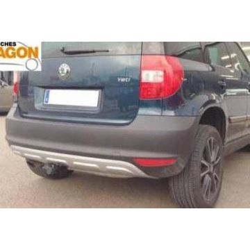 Фаркоп Aragon быстросъемный для Skoda Octavia A5 (вкл. Scout, /искл. Tipo 1U, RS) универсал, хэтчбек 5дв. (2004-2009) № E0402BS