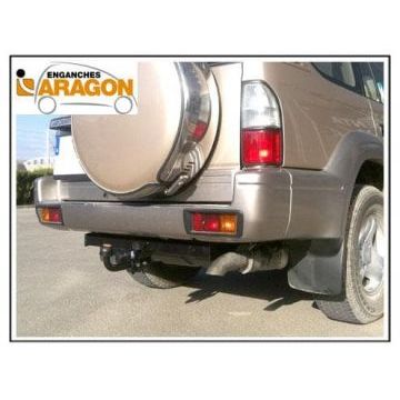 Фаркоп Aragon для Toyota Land Cruiser J95 (1996-2002) № E6400CA
