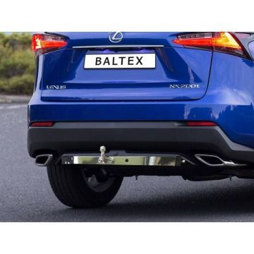 Фаркоп Baltex усиленный (нерж. накладка и крюк) для Lexus NX 200 (2014-2020) № 24.3376.08