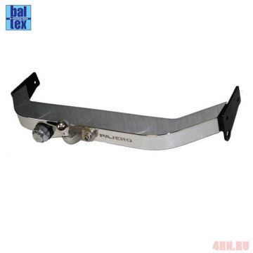 Фаркоп Baltex усиленный (с декр. накладкой) для Mitsubishi Pajero 4 (бензиновый) (2008-2020) № MP-08aNM Фаркоп Baltex усиленный (с декр. накладкой) для Mitsubishi Pajero 4 (бензиновый) (2008-2020) № MP-08aNM