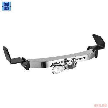 Фаркоп Baltex усиленный (с декр. накладкой) для Mitsubishi Pajero Sport (2008-2016) № MP-10-2aNM Фаркоп Baltex усиленный (с декр. накладкой) для Mitsubishi Pajero Sport (2008-2016) № MP-10-2aNM