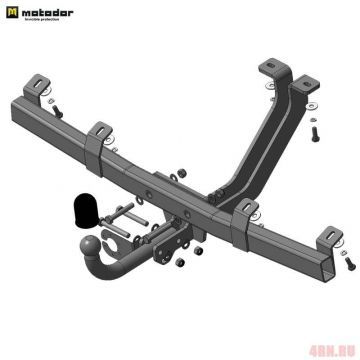 Фаркоп Motodor для Chevrolet Niva (2002-2009) № 93001-A Фаркоп Motodor для Chevrolet Niva (2002-2009) № 93001-A