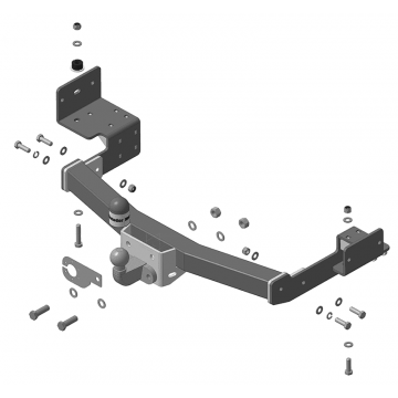 Фаркоп Motodor для Mitsubishi Pajero 3 (2000-2006) № 91311-F Фаркоп Motodor для Mitsubishi Pajero 3 (2000-2006) № 91311-F