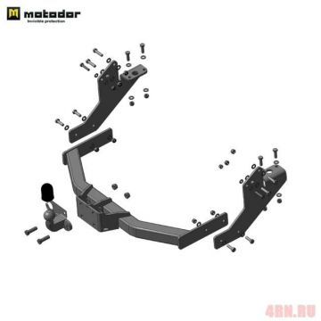 Фаркоп Motodor для ГАЗ Газель Next (2013-2020) № 95602-F Фаркоп Motodor для ГАЗ Газель Next (2013-2020) № 95602-F