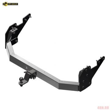 Фаркоп PT Group с хромированной накладкой для Toyota Hilux (2015-2020) № 09121501