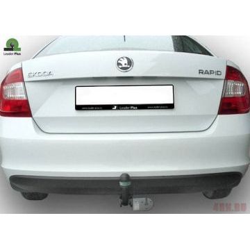Фаркоп Лидер Плюс для Skoda Octavia A7 хэтчбек (2013-2020) № S108-A