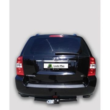 Фаркоп Лидер Плюс усиленный с кованым фланцевым шаром для Kia Carnival VQ (2006-2014) № K128-F
