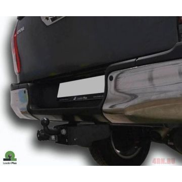 Фаркоп Лидер Плюс усиленный с кованым фланцевым шаром для Toyota Hilux 4WD (2015-2020) № T121-F