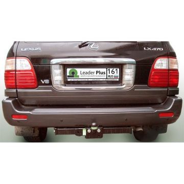 Фаркоп Лидер Плюс усиленный с кованым фланцевым шаром для Toyota Land Cruiser 100 (1997-2007) № L104-F