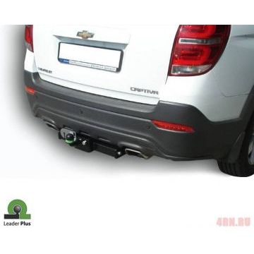 Фаркоп Лидер Плюс усиленный со сварным фланцевым шаром для Chevrolet Captiva (2006-2012) № C217-FC
