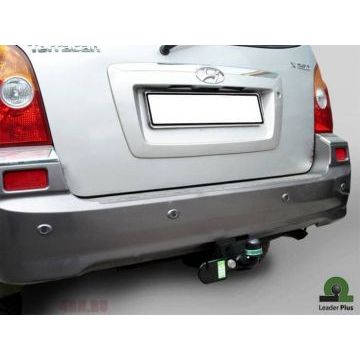 Фаркоп Лидер Плюс усиленный со сварным фланцевым шаром для Hyundai Terracan (2001-2006) № H218-FC