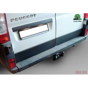 Фаркоп Лидер Плюс усиленный со сварным фланцевым шаром для Peugeot Boxer L4 (2006-2020) № P105-FC