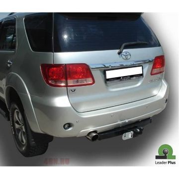 Фаркоп Лидер Плюс усиленный со сварным фланцевым шаром для Toyota Fortuner (2015-2020) № T122-FC