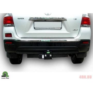 Фаркоп Лидер Плюс усиленный со сварным фланцевым шаром для Toyota Highlander (2010-2014) № T119-FC